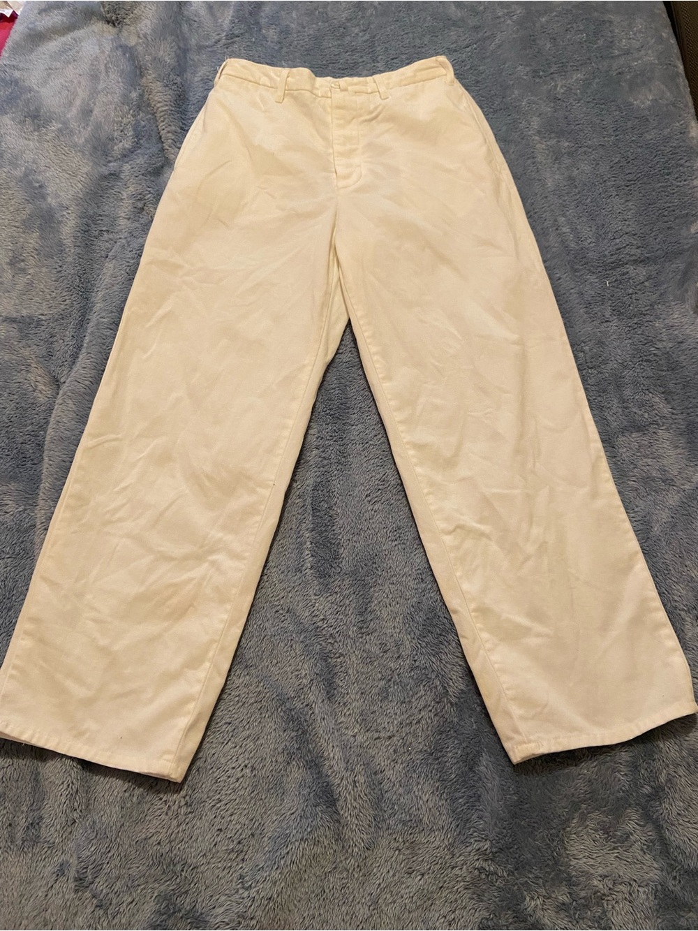 Agnes B. Wide-Leg Pants in Cream